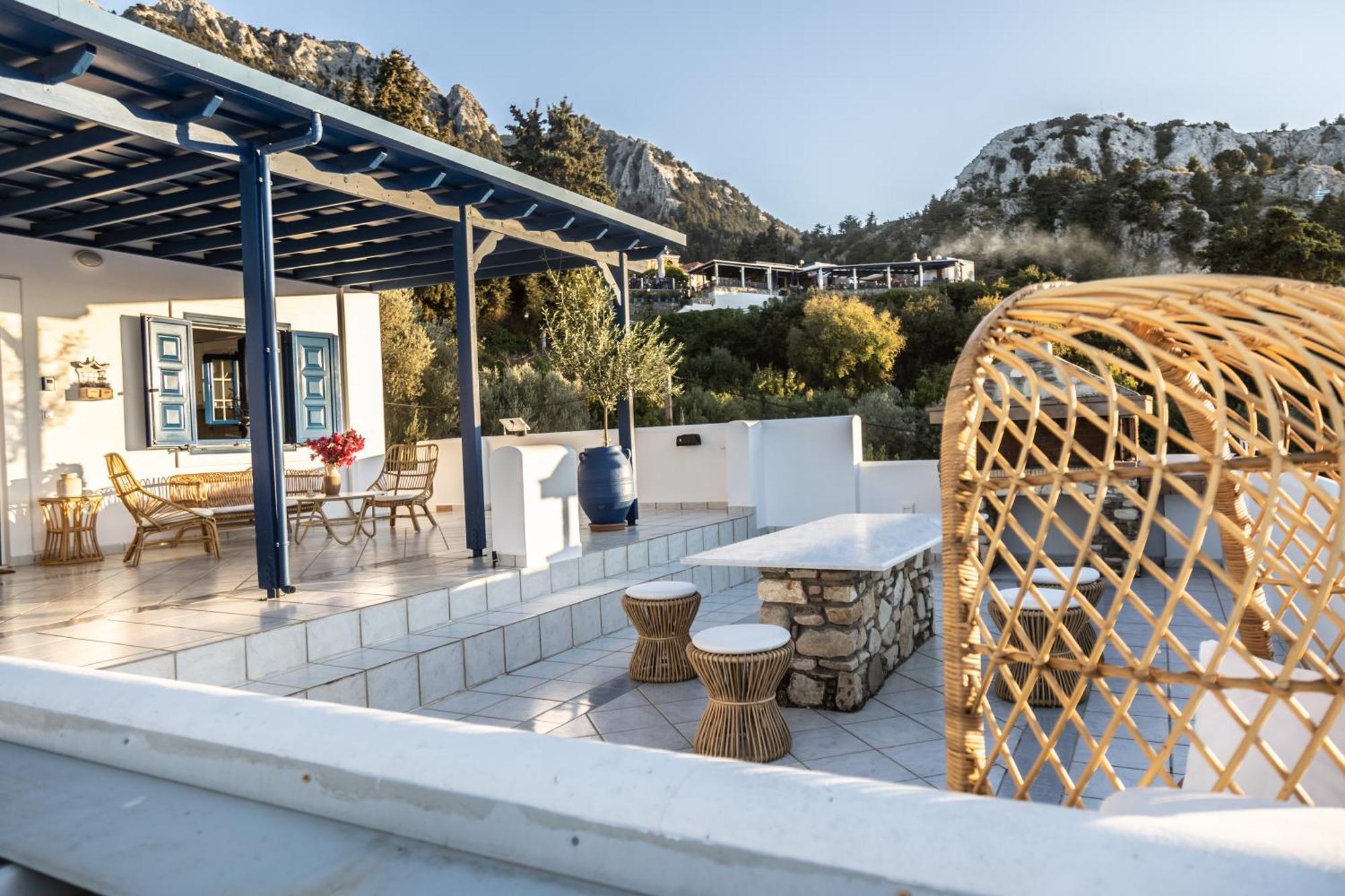 Villa Giannis & Maria Sunset House Lagoudi Zia Exterior foto